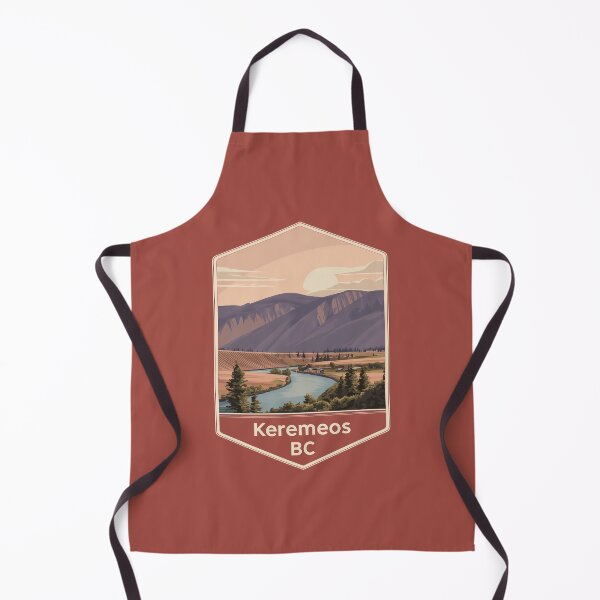 Item preview, Keremeos BC River Valley Scene, Okanagan Similkameen Agriculture Landscape designed and sold by meganohm.