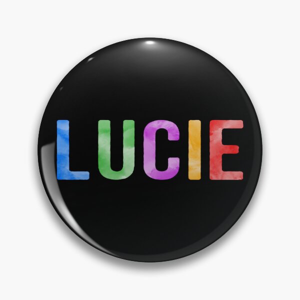 Item preview, Lucie Name Bright Colors designed and sold by Jeallan Designs.