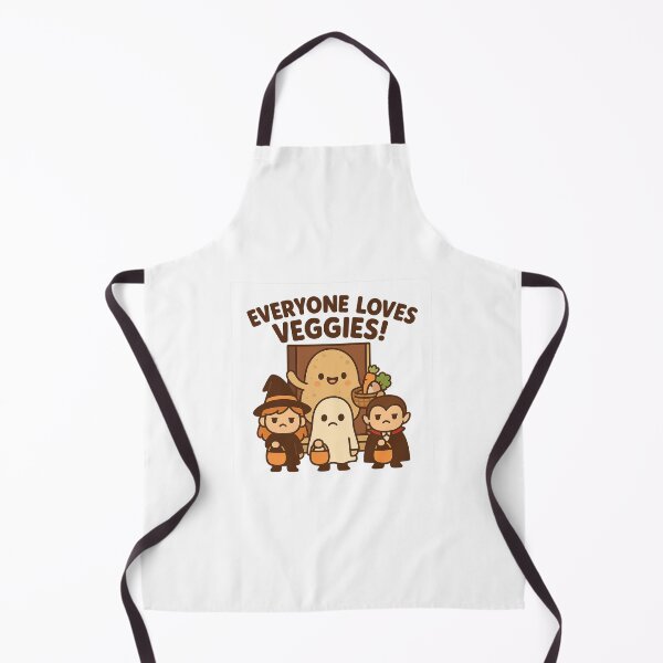 Item preview, Everyone Loves Veggies – Funny Halloween Potato & Trick-or-Treat Design designed and sold by Tater Tales.