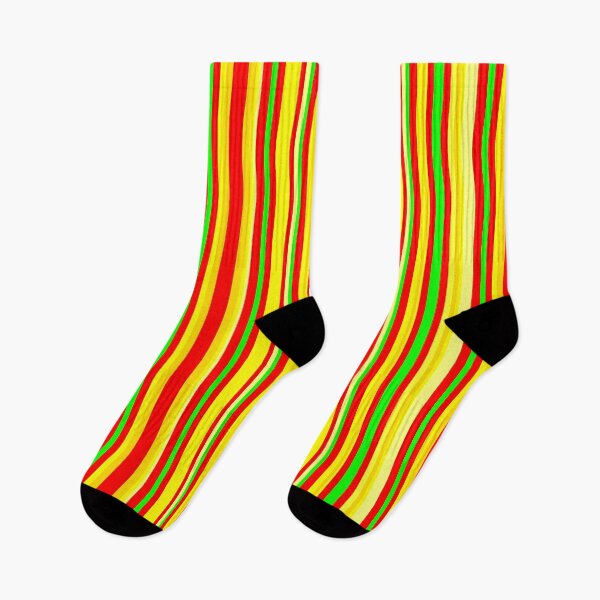 Item preview, Mustard and Ketchup Stripe designed and sold by Sharon Schwalbe.