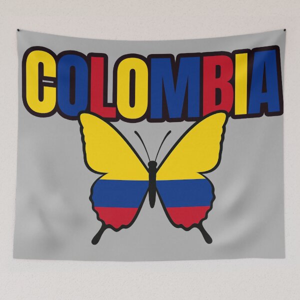 Item preview, Colombian Butterfly Latino Pride designed and sold by La Loca.