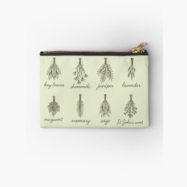 Item preview, Herbal Chart – Vintage Botanical Herb Grid designed and sold by Wand-and-Root.
