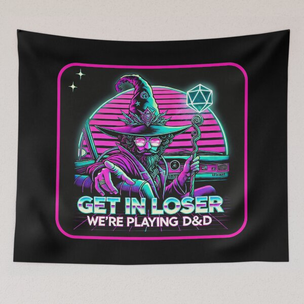Item preview, wizard  Get In Loser We're  Playing D&D  designed and sold by TeeARTHY.