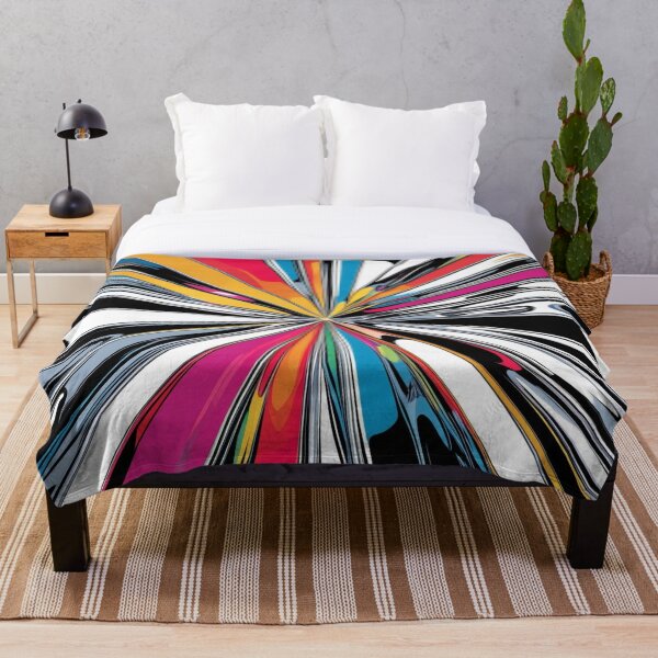 Artikelvorschau, Bunte abstrakte Chrom Burst entworfen und verkauft von Harmonic_Layers.