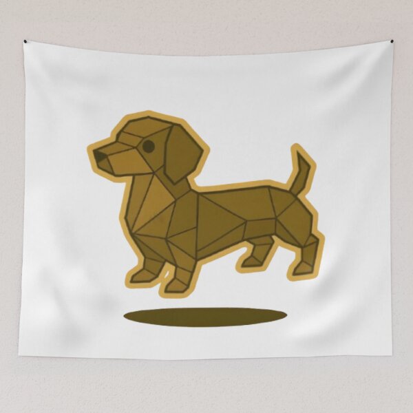 Item preview, Origami Weiner Dog designed and sold by Couldbebettah.