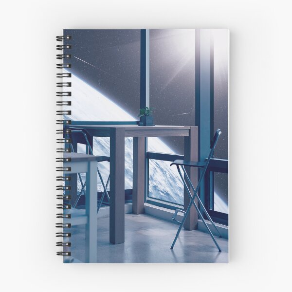 Item preview, Minimalist Office in Space with a View of the Earth designed and sold by Róger Arrieta.