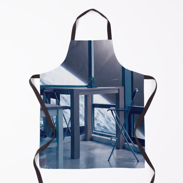 Item preview, Minimalist Office in Space with a View of the Earth designed and sold by Róger Arrieta.