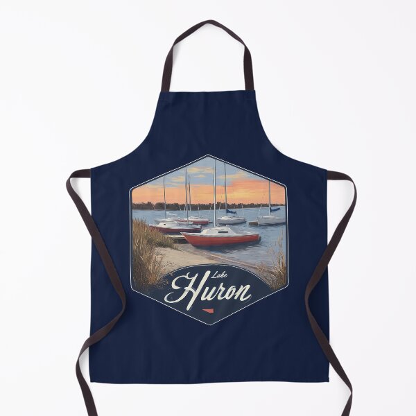Item preview, Lake Huron Sailboats at Sunset, Ontario Canada Marina Scenic Lakeside designed and sold by meganohm.