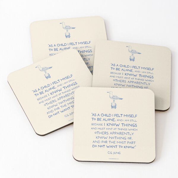 Item preview, Jung: Felt Myself To Be Alone designed and sold by Angie Cibis Graphic Design.