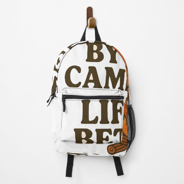 Item preview, Life is Better by the Campfire – Rustic Camping Vibes designed and sold by DailyVibesCo.