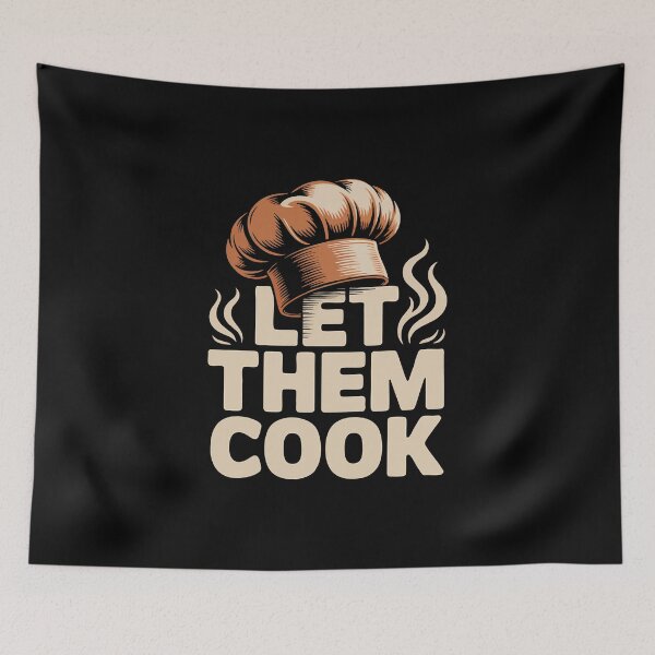 Item preview, Let Them Cook: The Culinary Passion Statement designed and sold by 89BLACK.