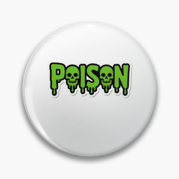 Item preview, poison label designed and sold by Mateusz Majcherek.