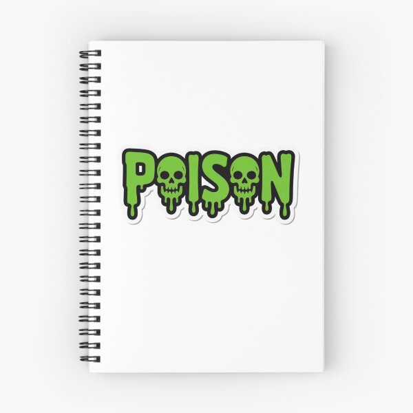 Item preview, poison label designed and sold by Mateusz Majcherek.