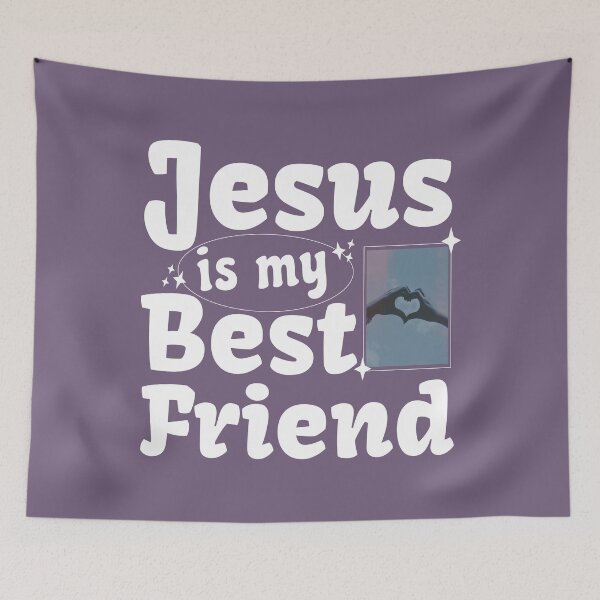 Item preview, Jesus is my best friend-Christian Quote designed and sold by kaartistore.