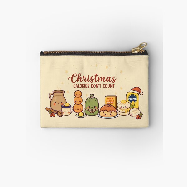 Item preview, Kawaii Colombian Christmas Foods- CHRISTMAS CALORIES DON'T COUNT! designed and sold by HOLY-D-TEE.
