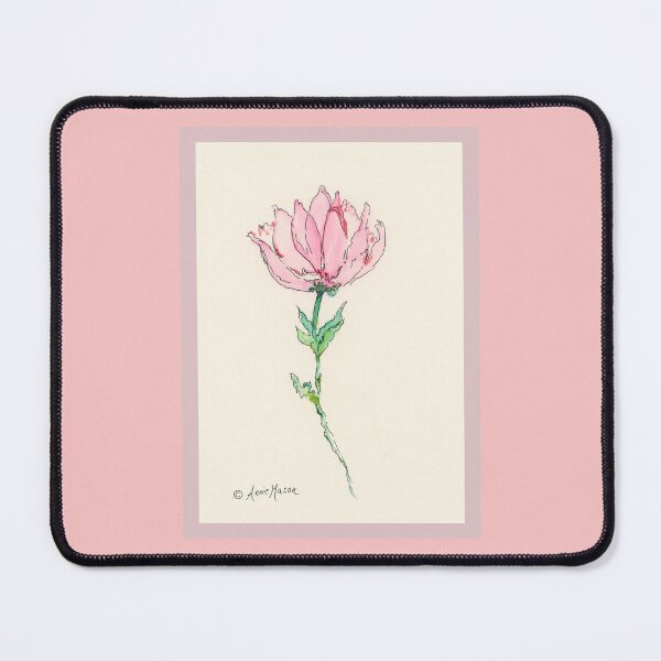 Item preview, Coral Bloom - watercolor and pen designed and sold by Annie Mason Art.