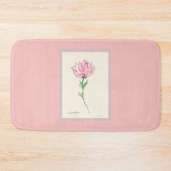 Item preview, Coral Bloom - watercolor and pen designed and sold by Annie Mason Art.