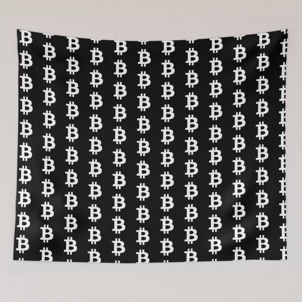 Item preview, Classic Bitcoin White Color Logo designed and sold by CyberRex.