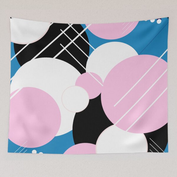 Item preview, Design 78 - Abstract geometry painting designed and sold by Manoella Free Art.
