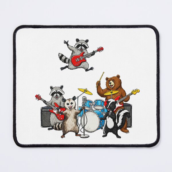 Item preview, Forest Animals Rock Band designed and sold by TeeARTHY.