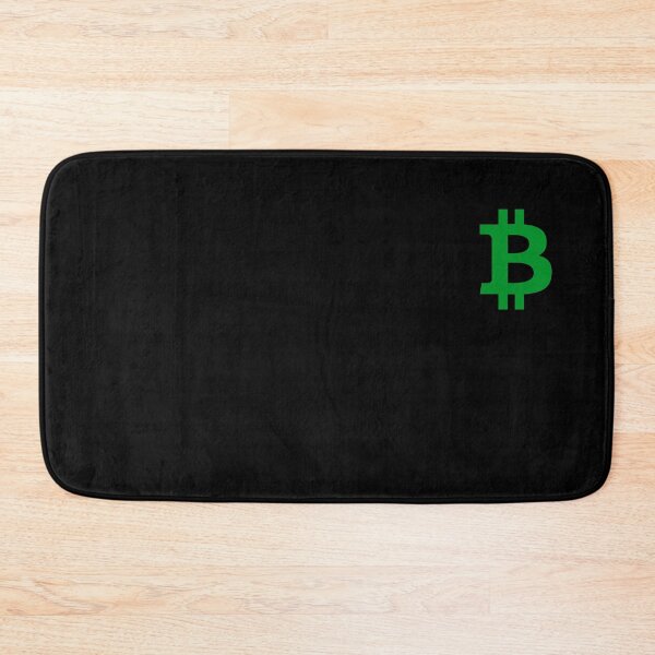 Item preview, Classic Bitcoin Green Color Logo designed and sold by CyberRex.