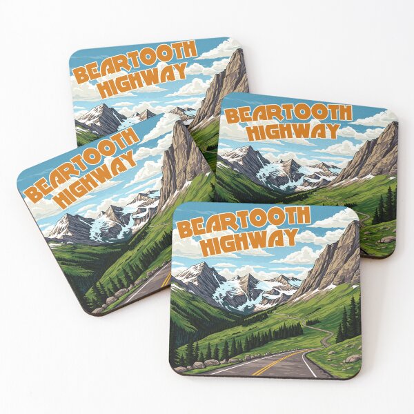 Item preview, Beartooth Highway Montana Wyoming Landscape designed and sold by Esskay Designs.