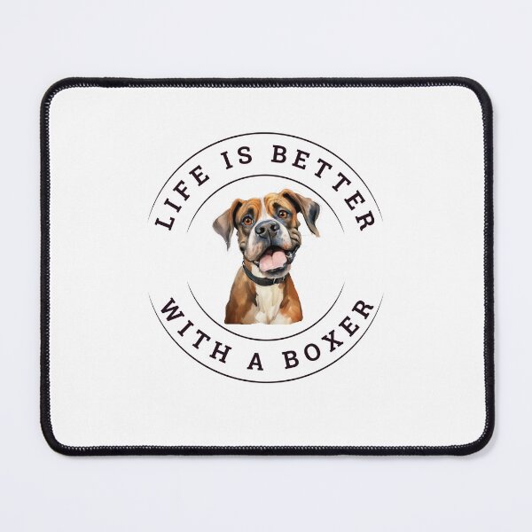 Item preview, Life Is Better With A Boxer - Stamp designed and sold by teesbymcab.