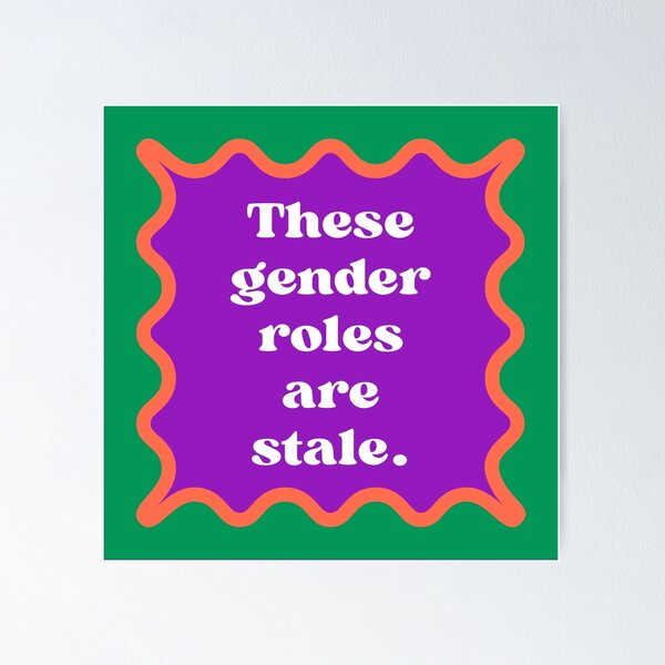 Item preview, These gender rolls are stale | Funny feminist pun designed and sold by leftyshirts.