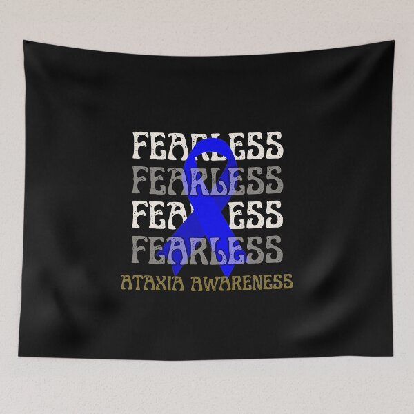 Item preview, Fearless, Fearless, Fearless, Fearless, Ataxia Awareness Design designed and sold by It's Wheelie Cool.