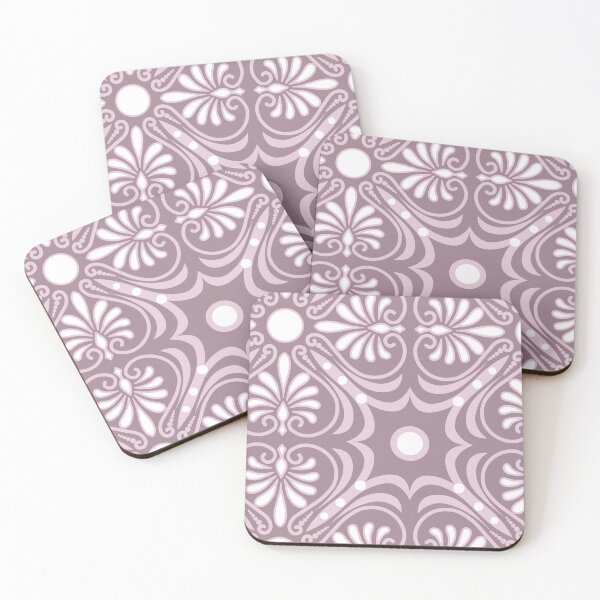 Item preview, Greek Patch-Monochrome Meadow Flower And Dull Bouquet designed and sold by Fabricatemyart.