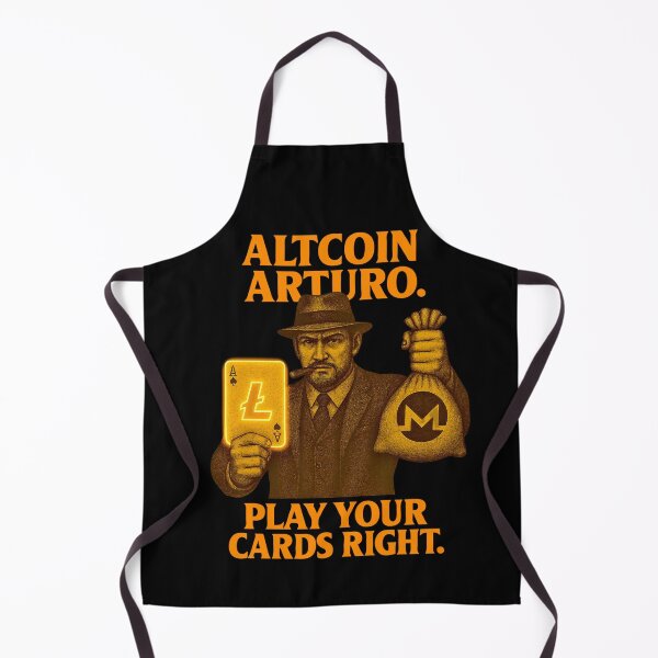 Item preview, "Altcoin Arturo – Play Your Cards Right" | Crypto Strategy Design designed and sold by BitCrop.