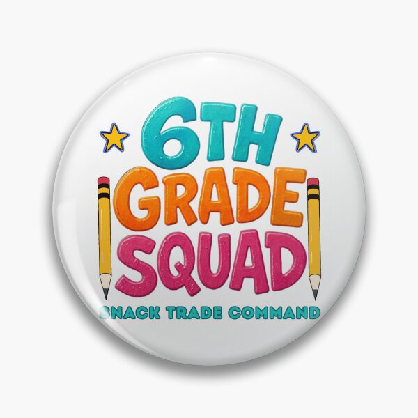 Item preview, 6th Grade Squad – Snack Trade Command | Funny School Pride | Back To School designed and sold by Cree8if.