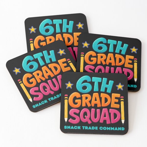 Item preview, 6th Grade Squad – Snack Trade Command | Funny School Pride | Back To School designed and sold by Cree8if.
