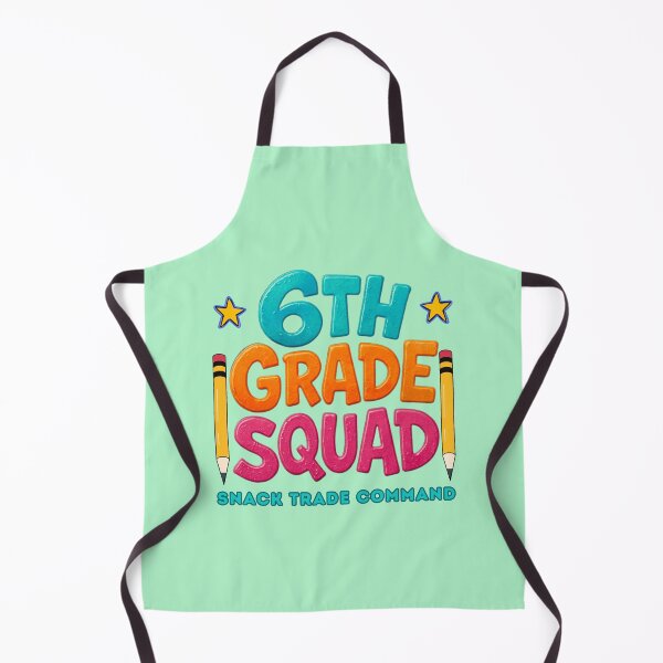 Item preview, 6th Grade Squad – Snack Trade Command | Funny School Pride | Back To School designed and sold by Cree8if.