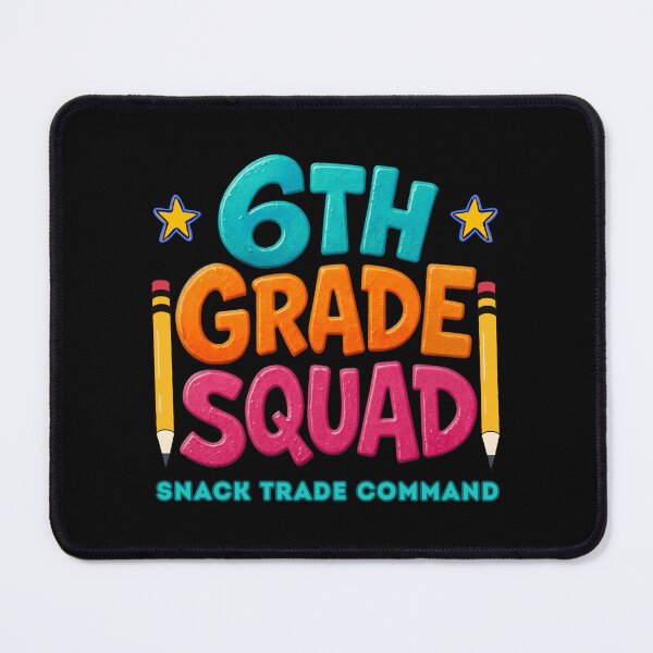 Item preview, 6th Grade Squad – Snack Trade Command | Funny School Pride | Back To School designed and sold by Cree8if.