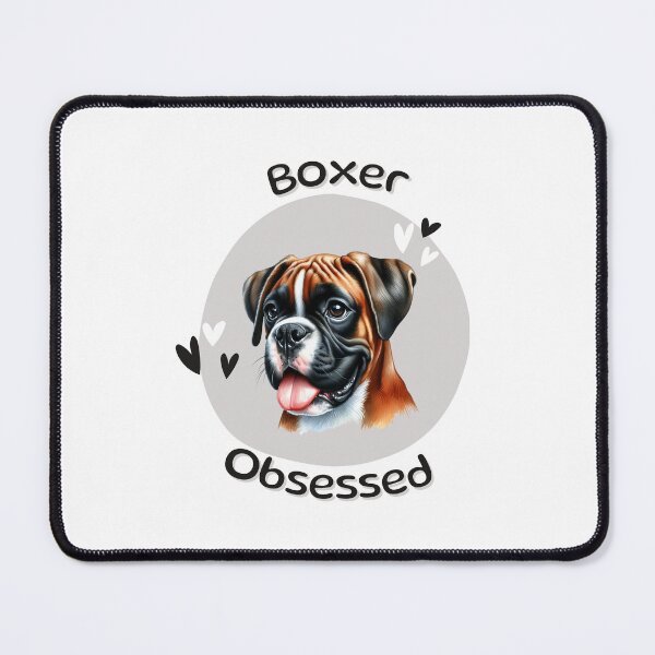 Item preview, Boxer Obsessed - GRY designed and sold by teesbymcab.