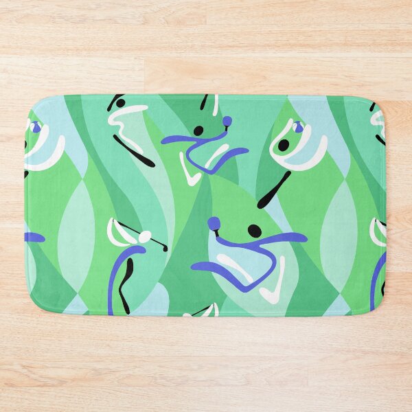 Item preview, Active Life-Green Tonal designed and sold by Fabricatemyart.