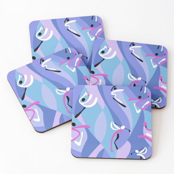 Item preview, Active Life- Blue Periwinkle Tonal designed and sold by Fabricatemyart.