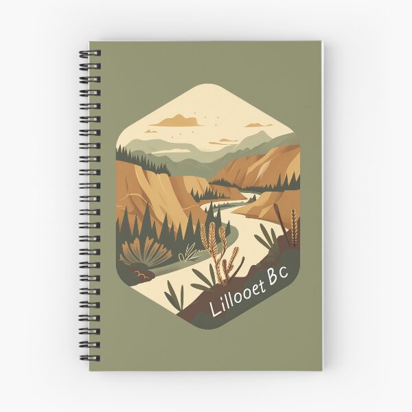 Item preview, Lillooet BC Canyon Desert Abstract, Interior British Columbia Nature Design designed and sold by meganohm.