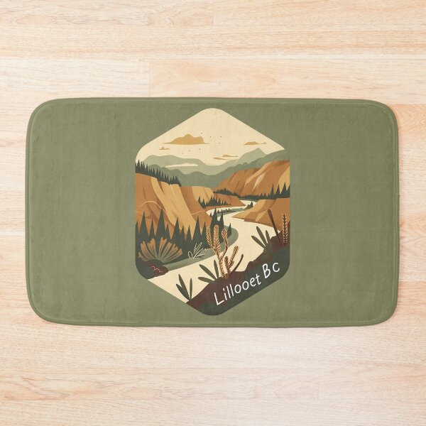 Item preview, Lillooet BC Canyon Desert Abstract, Interior British Columbia Nature Design designed and sold by meganohm.