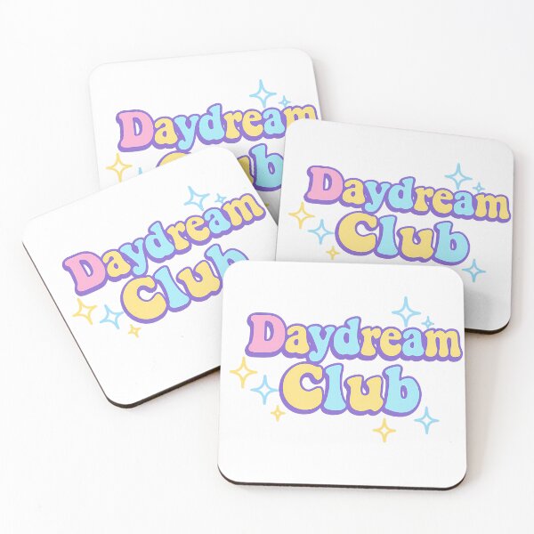 Item preview, Daydream Club Vintage Aesthetic Retro Y2K Shirt Sticker designed and sold by ChuckleCo.