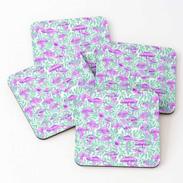 Item preview, Mushy Mush-Purple Jade designed and sold by Fabricatemyart.