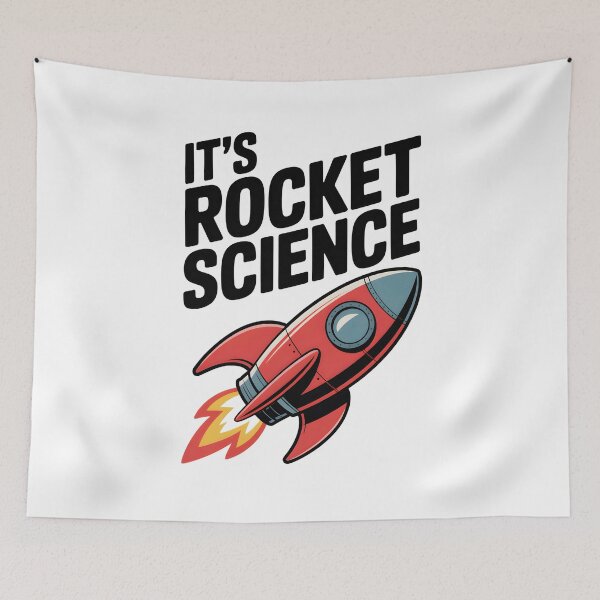 Item preview, It’s Rocket Science designed and sold by Frank Ring.