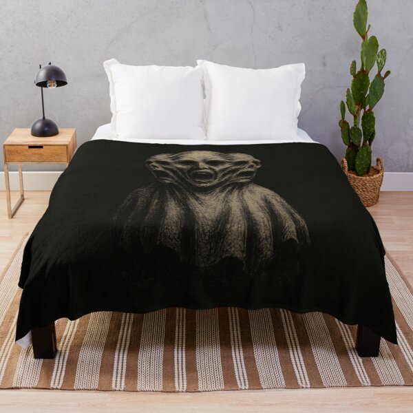Item preview, Three-Faced Creepy Ghost – Distorted Horror Spirit in Grunge Style designed and sold by Meandmyshop.