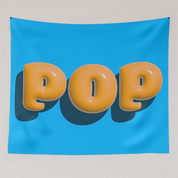 Aperçu de l'œuvre Conception typographique 3D de style ballon POP créée et vendue par VALQUIRIAMX.