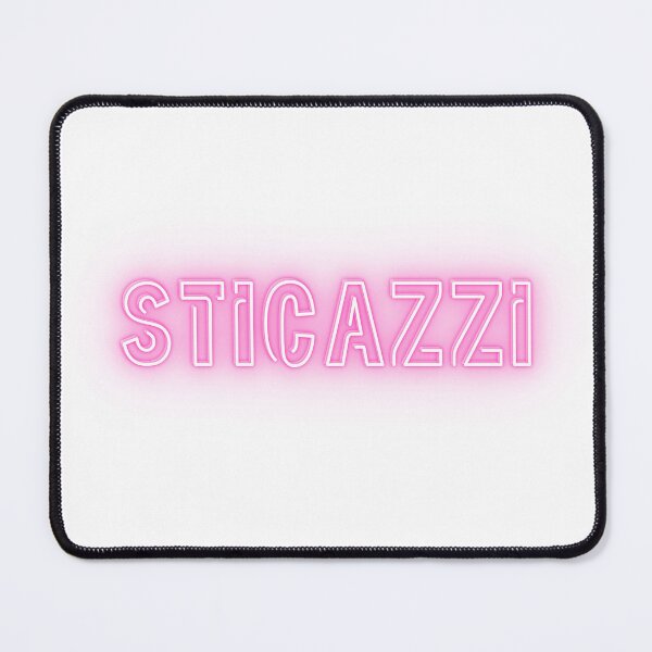 Item preview, Sticazzi Neon Sign – Italian Slang in Pink Glow designed and sold by CPKN.