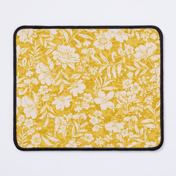 Item preview, Megha-Monochrome Sunflower Ochre Yellow Tonal designed and sold by Fabricatemyart.