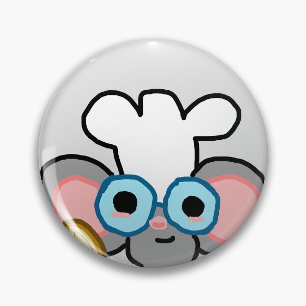 Item preview, Chef Ratatat – Cute Cartoon Mouse Chef with Glasses and Spoon designed and sold by Heavenly-Cloudz.
