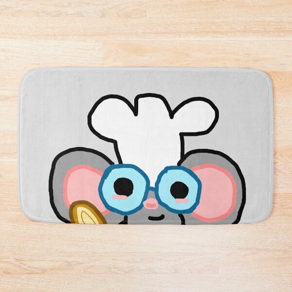 Item preview, Chef Ratatat – Cute Cartoon Mouse Chef with Glasses and Spoon designed and sold by Heavenly-Cloudz.