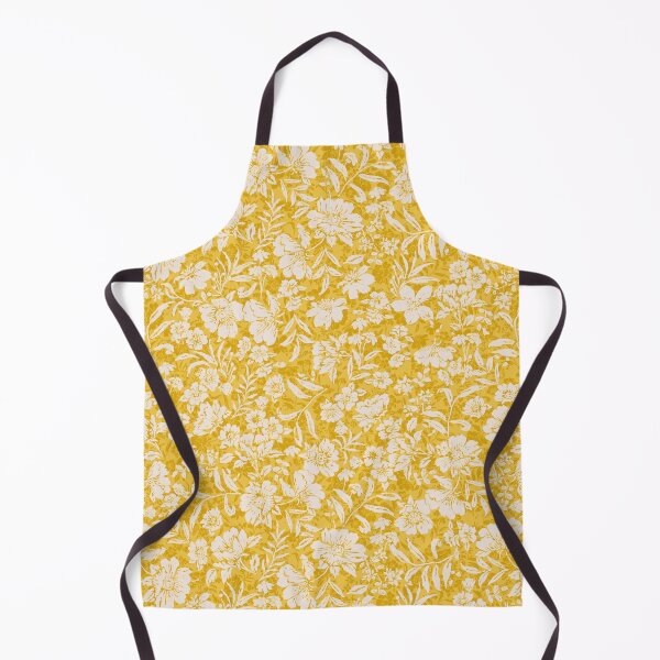 Item preview, Megha-Monochrome Sunflower Ochre Yellow Tonal designed and sold by Fabricatemyart.